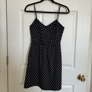 JCrew Factory Polka-dot Summer Dress